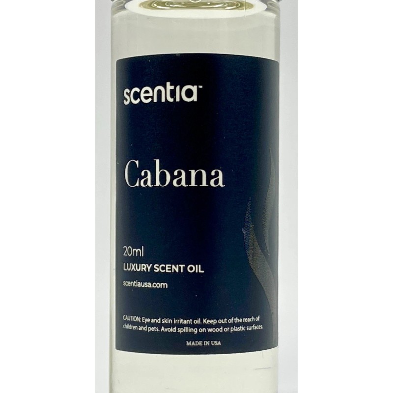 Scentia Cabana Luxury Scent Oil 20ml Hotel Inspired Aroma Diffuser