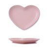 CHOOLD Elegant Ceramic Heart Shaped Salad Plate/Dessert Plate for Home