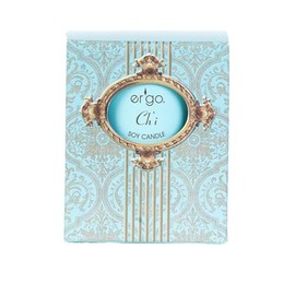 Ergo Soy Candle Paris Collection, Hand Poured Natural Vegan Soy Wax - Luxuriously Scented Chi - 7 Ounce