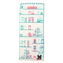 Marushin 4335001200 Bath Towel, Bear's School, 23.6 x 47.2 inches (60 x 120 cm), Patisserie Jack, 100% Cotton