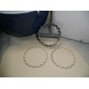AJT SCALLOPED CIRCLE SHAPE FOR JAM FILLED LINZER COOKIE CUTTER