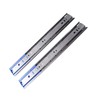 2PCS 14 Inch Push to Open Drawer Slides Stainless Steel