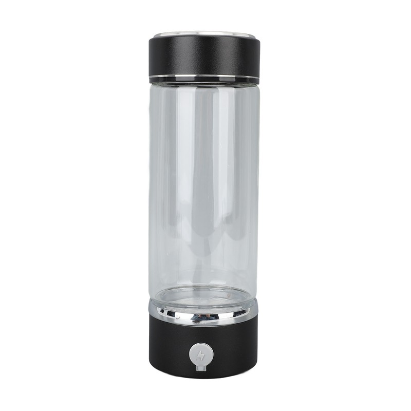 Hydrogen Water Bottle 420ml PCTG PEM SPE Technology Rechargeable Portable