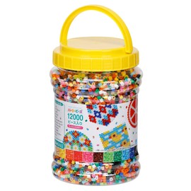 Kawada 80-17580 Perler Beads, 12000 Pieces, Basic Color