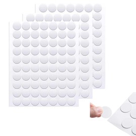 BEANPRECOY 210pcs Dot Stickers Glue Dots Transparent Sticky Dots Nano Double Sided Tape Mounting Putty Poster Sticky Tape for Hanging Pictures Poster Art Photography Wedding Birthday Party Decoration