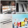 ABOOFAN L-Shaped Divider Board Storage Plastic Magnetic Shelf Divider L-Shaped