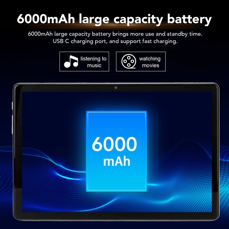 10.1in Tablet 6GB RAM 128GB ROM 4G Network Call for