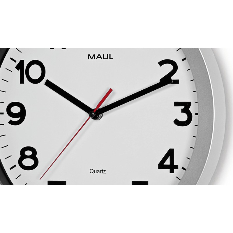 Maul MAULstep Wall Clock Diameter 30 cm Quartz Clock with