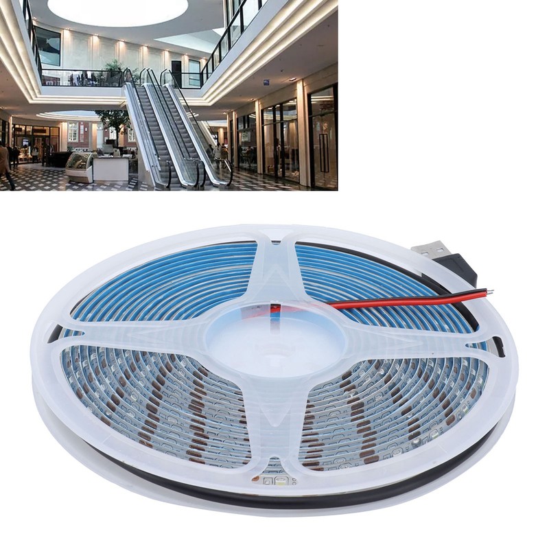 LED Strip Light 5M Waterproof 15W 5V USB Flexible Strip