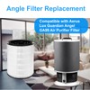 Vanbolt 1Pack True HEPA Replacement Filter-Compatible with Aerus Lux Guardian