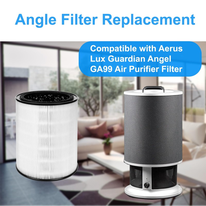 Vanbolt 1Pack True HEPA Replacement Filter-Compatible with Aerus Lux Guardian