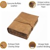 Craftezo Vintage Leather Journal - Antique Leather Bound Journal Writing