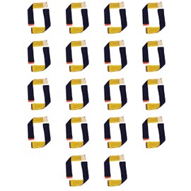 Sleeve Scrunchies Multi-Pack for Soccer, Softball and other Sports - pack of 18 pairs - color Navy/Gold