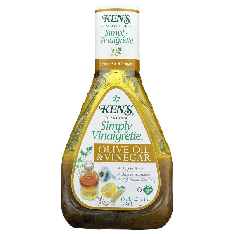 KENS STEAK HOUSE SIMPLY VINAIGRETTE OLIVE OIL & VINEGAR SALAD