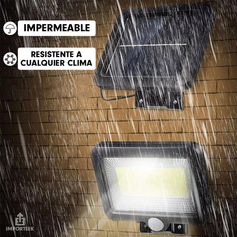 Importeek Lampara Solar Reflector Luz Led Jardin Exterior Pared Sensor