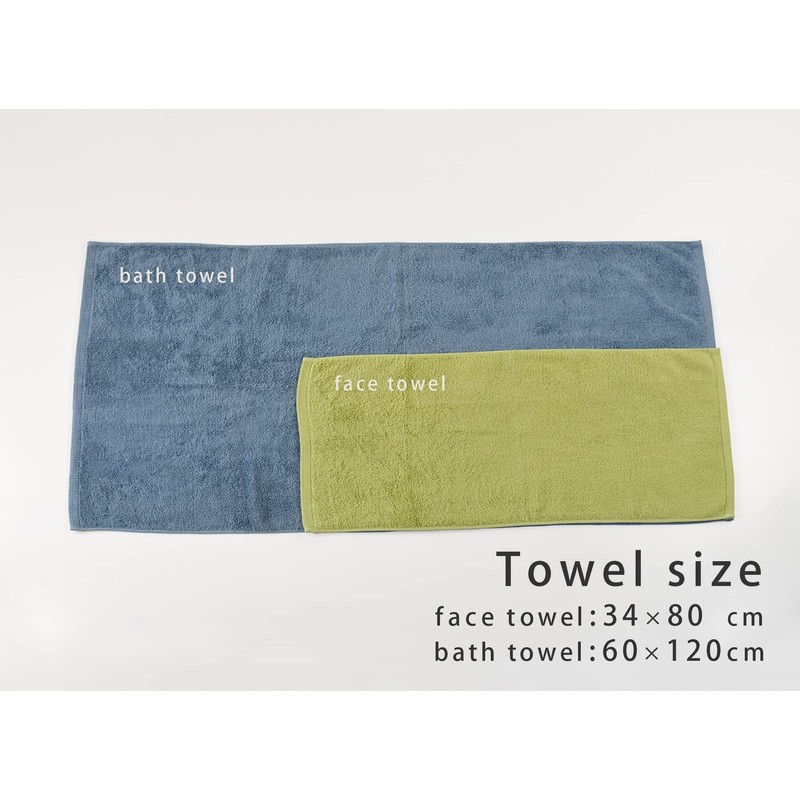 Kosugizen higotoni. Face Towel, Bamboo & Cotton, Banbu 13.4 x