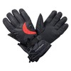Black Crevice Adult Gloves Black black/red Size:Large