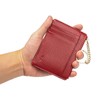 Valentoria Slim RFID Blocking Card Holder Small Pocket Wallet Keychian