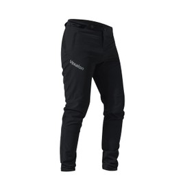 VEXALON Mountain Bike Pants，BMX Riding Pants for Mens, Quick-Dry Lightweight Breathable Cycling Bicycle Downhill Bike Pants-Black-30