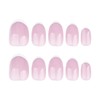 Almond False Nails - Short French Tip False Nails -