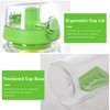 Fruit Infuser Water Bottle Anti Slip Grip Flip Top Lid
