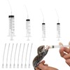 Baby Bird Feeding Syringe Set, 10ml 20ml 60ml Pet Parrot