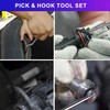 13 Pcs Precision Pick and Hook Set with Scraper, Clip