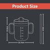 BDHYYM Sippy Cup for Seniors 300 ml, Leak-proof Drinking Cup