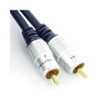 10m Stereo Audio Cable 2RCA Male to 2RCA Male Red