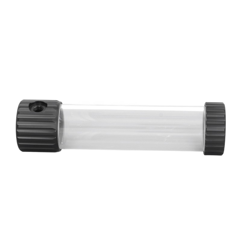 Cylindrical Water Cooling Reservoir Built in Filter Transparent 515ml Water