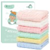 Orighty Muslin Baby Washcloths Pack of 6 - Soft Face