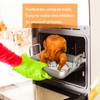 HaSteeL Beer Can Chicken Holder 1 Pack, Stainless Steel Chicken