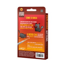 Asmodee Exploding Kittens 2 Player Edition Board Game 7+ Years Italian Edition