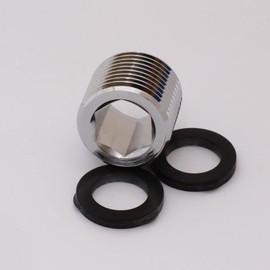 Threaded Sleeve/Nipple Coupling Thread Adapter G1/2 Inch (1/2 Inch) Extension e.g. for Connecting Shower Hoses
