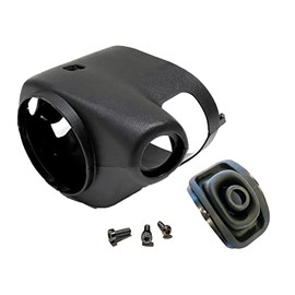 YOT New Upper & Lower Steering Column Shroud for Tilt Steering + Shift Boot for Column Shift Automatic Transmission (1998-2003 Sonoma)