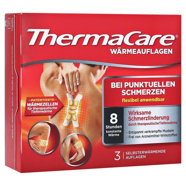 Thermacare Flexible Application Heat Pads (Pack of 3)