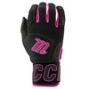 MARUCCI Blacksmith V2 Youth Batting Gloves, Black/Pink, YM