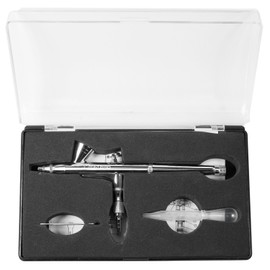 PointZero Dual-Action 2cc Gravity-Feed Airbrush Set - .2mm Nozzle