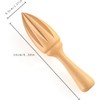 wooden hand juicer orange wood juicer convenient wooden fruit orange