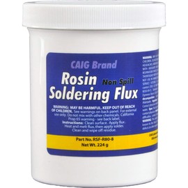 CAIG LABORATORIES, Rosin Soldering Flux (Electrical), Jar, 226 Grams, Pack of 1