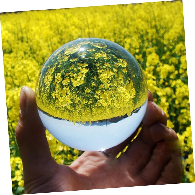 Mobestech 70mm Crystal Glass Ball Photography Accessory Meditation Tool Feng