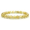 Citrine Stretch Bracelet, AAA Grade 8mm Beads, Wrist Size 7.5