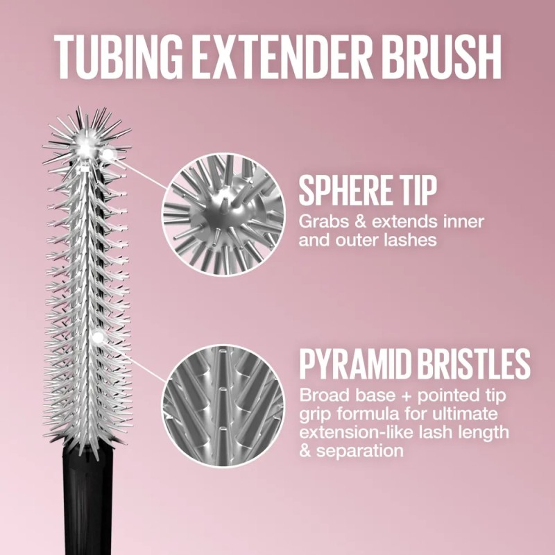 Máscara Maybelline Lash Sensational Sky Tubes Muy Negra