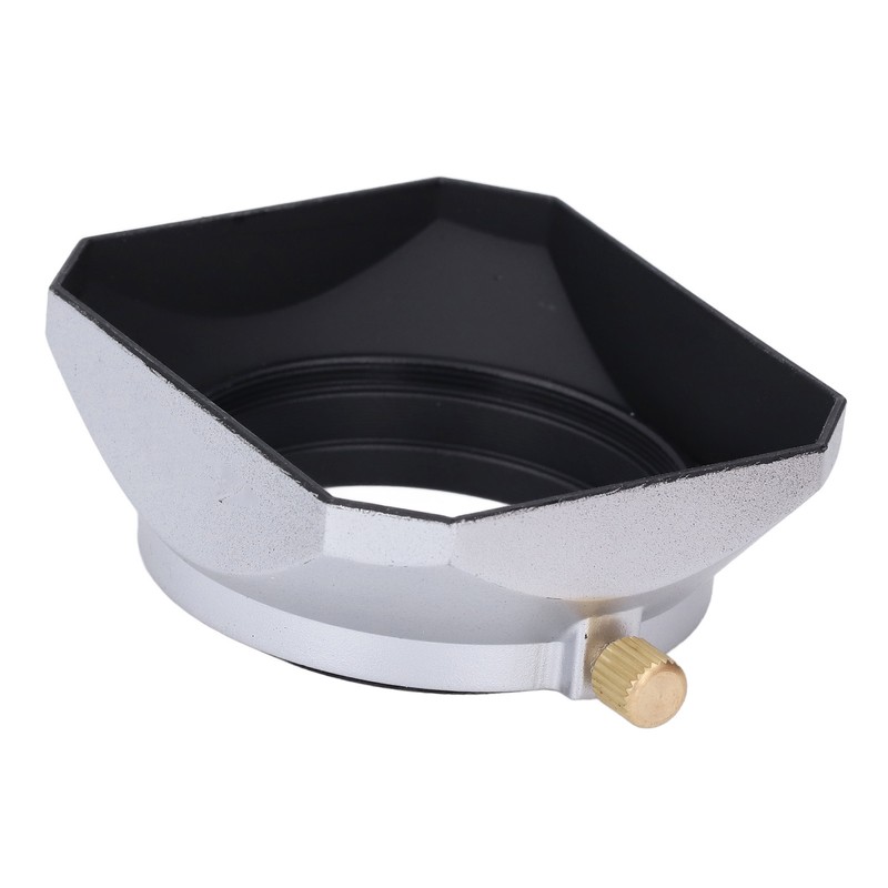 Lens Hood Square Retro 46mm Lens Hood Shade for Digital