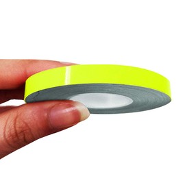 4R Quattroerre.it 10488 Trim Stripes Automotive Strip Fluo Yellow 7mm x 10m