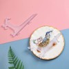 Plastic Plate Stand, Plate Stand, Photo Stand, Book Stand, Transparent,