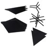 Mirror Wall Stickers Waterproof DIY Acrylic Wall Decals for Living