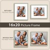 AUEAR, Mulitcolor Gallery Wall Picture Frames 6 Pack With Mat