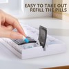 Geepen 7 Day Pill Organizer, Weekly Pill Organize Case, 14