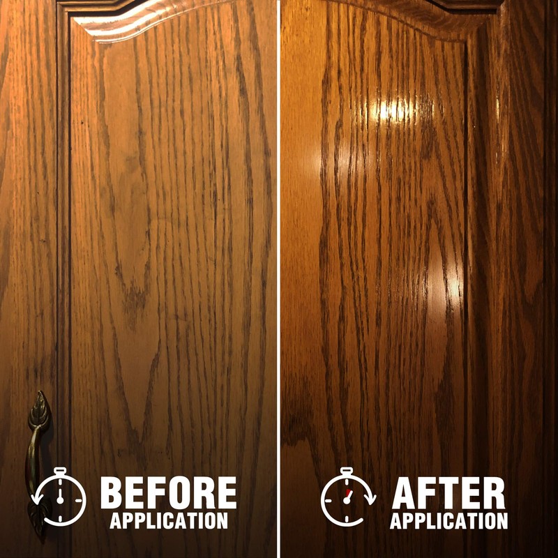 Milsek Furniture Polish and Wood Cleaner with Orange Oil -